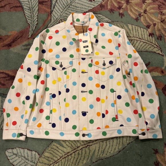GOLF WANG x Levi’s polka dot jacket - Picture 1 of 6